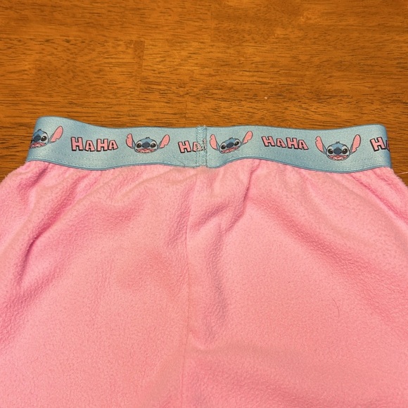 Girls pink Stitch pajama bottom size 6/6x - Picture 5 of 6